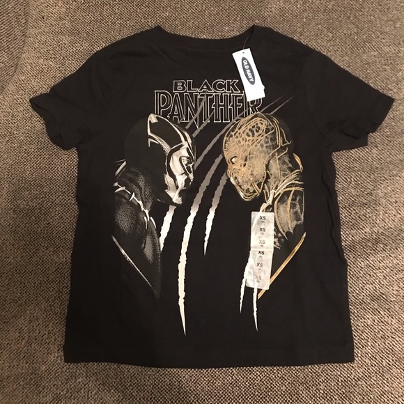 Old Navy Other - NWT Old Navy Boy Black Panther T shirt. Size XS(5)